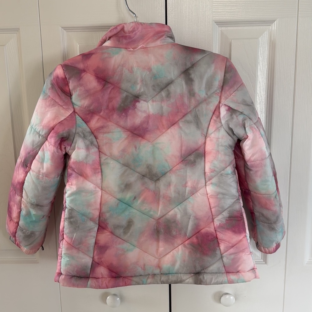 *LIKE NEW* ZeroXposur Girls 3-in-1 Systems Jacket- Pink/Gray/TyeDye - Size 7-8 - Picture 13 of 16